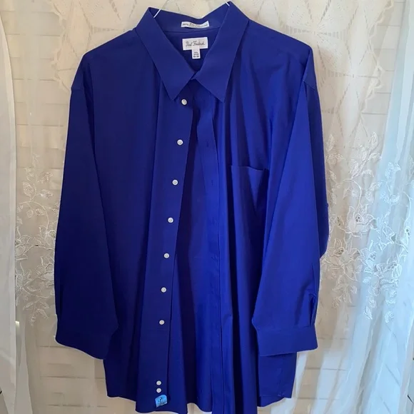 long sleeve paul fredrick dress shirts Men's Long Sleeve Button Down Shirts
